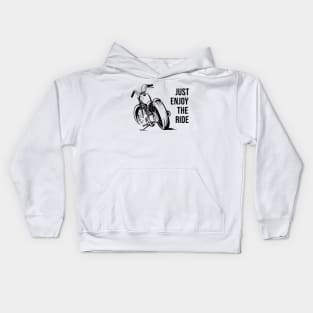 Just enjoy the ride Kids Hoodie